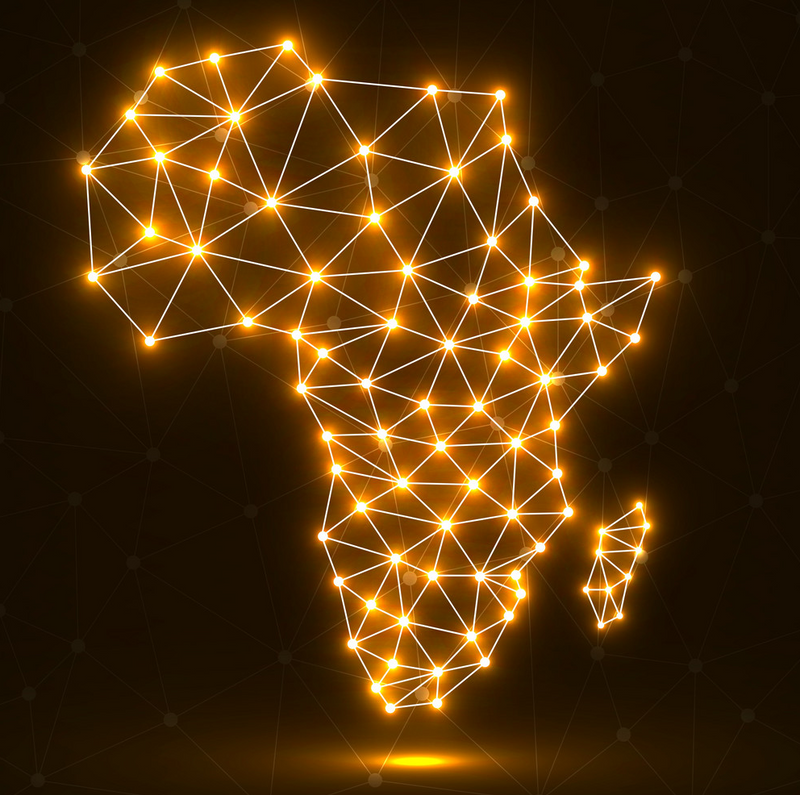 Empowering Africa's Future: From Space Art to Network Transformation